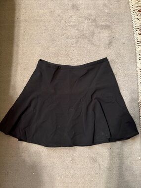 BCBGMaxAzria Black Skater Mini Skirt | A-Line | Classic Staple | Work to Night